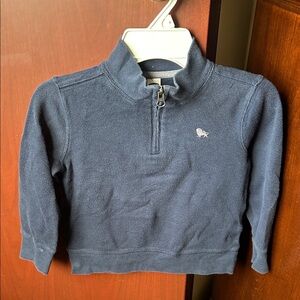 Old Navy Kids Navy Blue Half-Zip Sweater